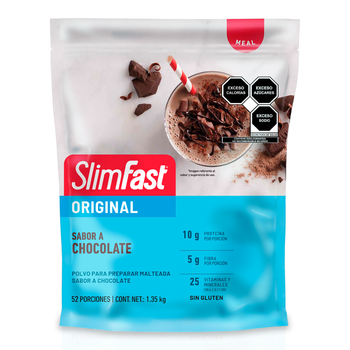 Slim Fast Malteada Original 1.35 kg Nueva imagen