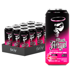 Black Angel Pre-Workout Drink 473 ml