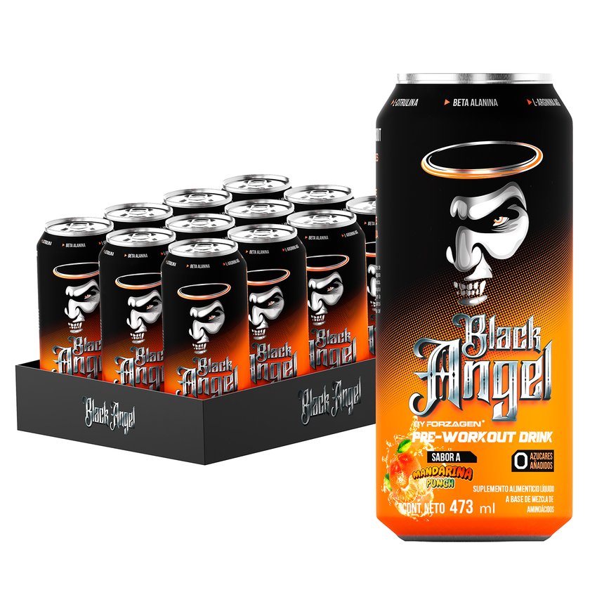 Black Angel Pre-Workout Drink 473 ml